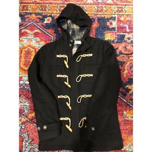 Men’s Penguin Wool Toggle Coat